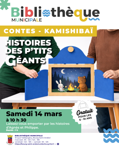 Histoire des P'tits Géants : KAMISHIBAI